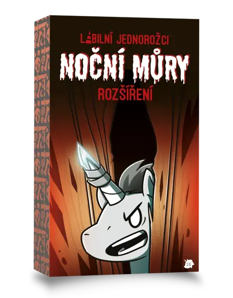 Labilní jednorožci: Noční můry - párty hra (poškozená)