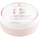 essence silky BLUR sypký fixační pudr pro matný vzhled odstín 10 9 g