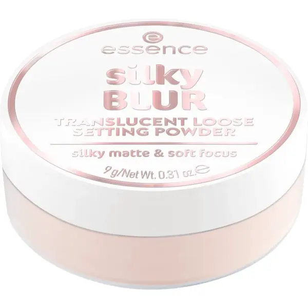 essence silky BLUR sypký fixační pudr pro matný vzhled odstín 10 9 g