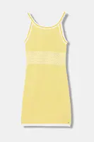 Dětské bavlněné šaty Guess