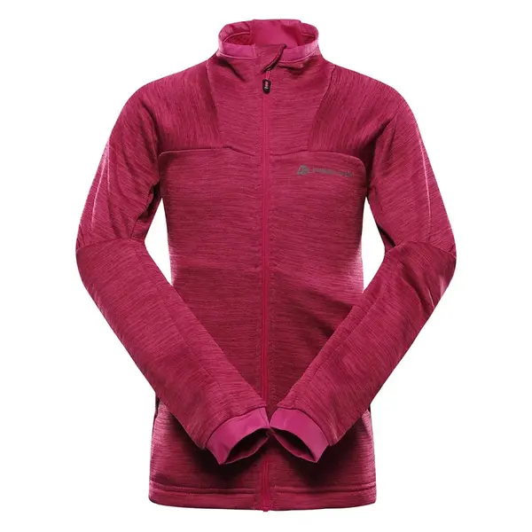 Dětská rychleschnoucí mikina alpine pro onneco 3 růžová 128-134