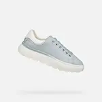 Light Blue Women's Geox Spherica Ec4.1 Sneakers - Women's