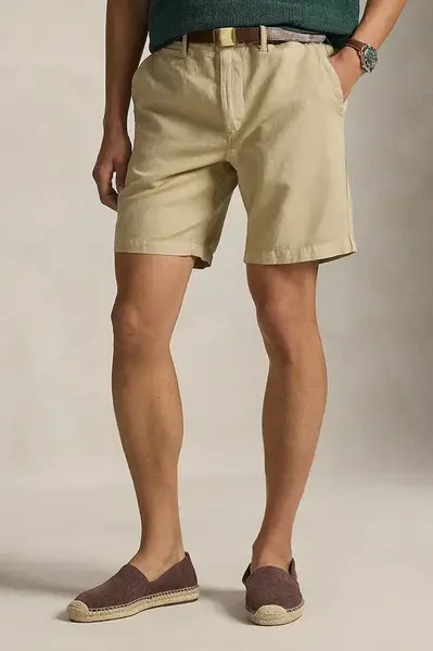 Šortky s přídavkem lnu Polo Ralph Lauren