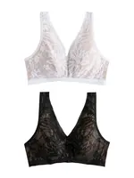 Next Podprsenka 'Total Support Ultimate Comfort'  telová / čierna / biela