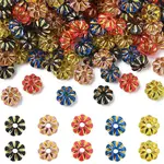 500Pcs 5 Colors Acrylic Beads