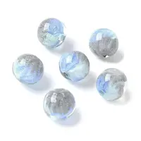 Two Tone Transparent Acrylic Beads