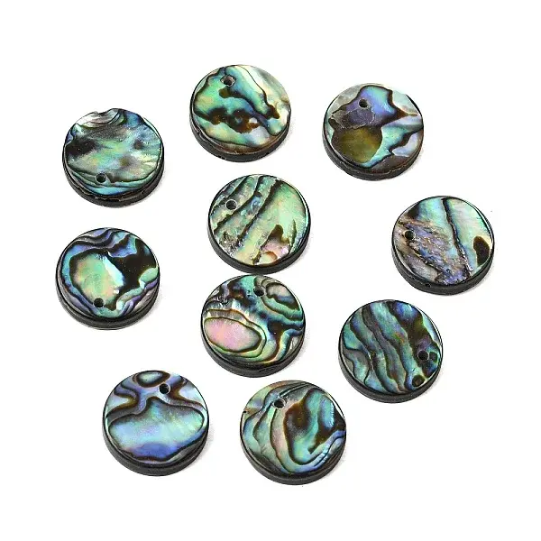 Natural Paua Shell Pendants