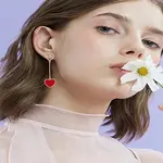 1 Pair Alloy Dangle Stud Earrings