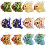 6Pcs 6 Colors Handmade Lampwork Beads