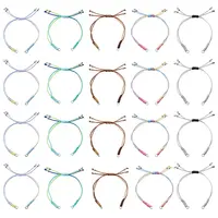 20Pcs 5 Colors Nylon Thread Cord for DIY Bracelet Making
