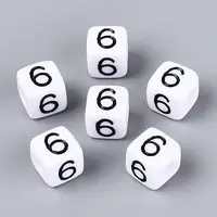 Opaque Acrylic European Large Hole Beads