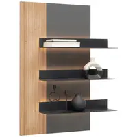 Linea Natura NÁSTĚNNÝ PANEL, šedá, barvy dubu