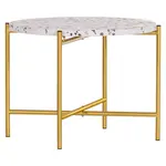 Boxxx ODKLÁDACÍ STOLEK, černá, bílá, barvy zlata