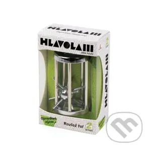 Kovový hlavolam - Ježko v klietke - hra z kategorie Domino, hlavolamy