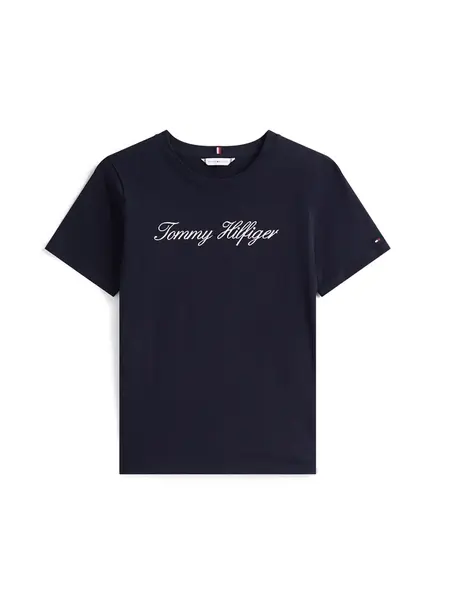 TOMMY HILFIGER Tričko  námornícka modrá / červená / biela