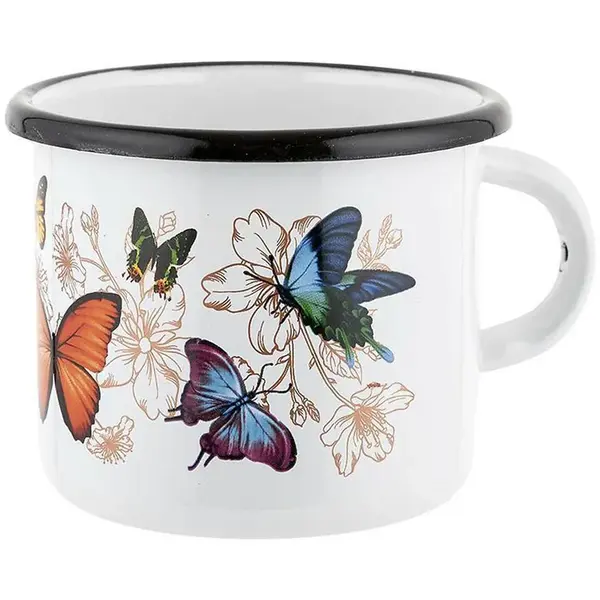 Hrnek 10 cm Motýli 1 l