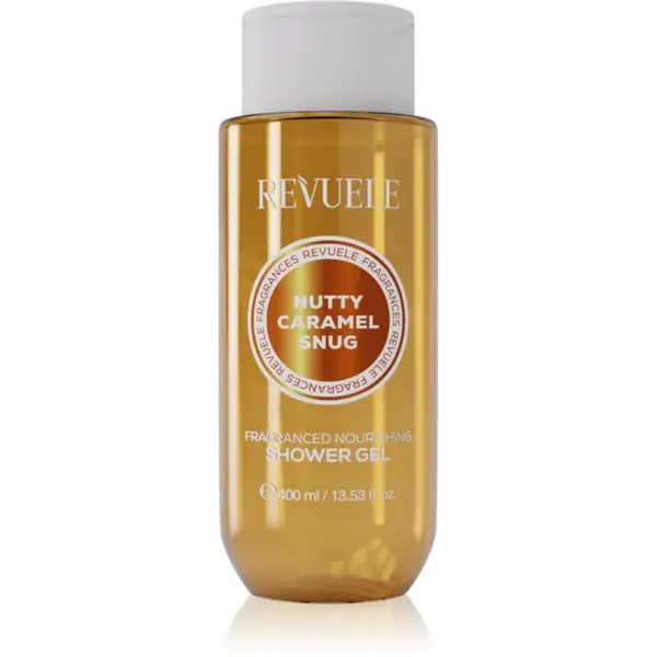 Revuele Nutty Caramel Snug Fragranced Nourishing Shower Gel parfémovaný sprchový gel s vyživujícím účinkem pro ženy 400 ml