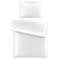 Novel POVLEČENÍ, satén, bílá, 140/220 cm