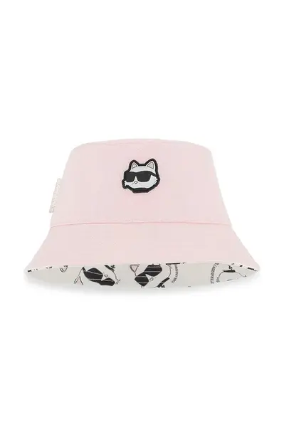 Dětský oboustranný klobouk Karl Lagerfeld
