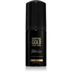 Dripping Gold Luxury Tanning Mini Mousse samoopalovací pěna na obličej a tělo odstín Dark 90 ml