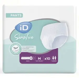 iD Sensitive Pants Maxi Medium 10 ks
