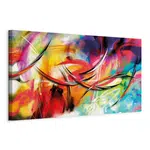 artgeist MALBA NA PLÁTNĚ, abstraktní, 150/50/1,2 cm