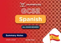 SnapRevise GCSE Spanish Summary Notes