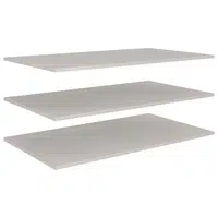 Dieter Knoll SADA VKLÁDACÍCH POLIC, světle šedá, 98,2/54,4/1,6 cm