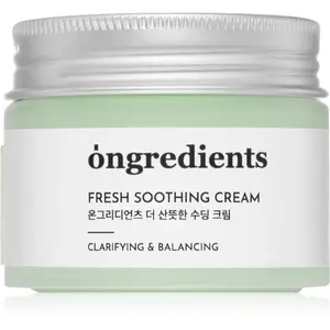 Ongredients Fresh Soothing Cream lehký hydratační gelový krém 50 ml