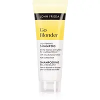 John Frieda Go Blonder Lightening Shampoo zesvětlující šampon pro blond vlasy 75 ml