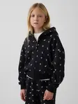 GAP dievčenská mikina oversize so zipsom