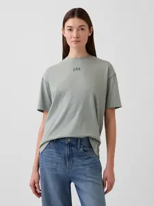 GAP Oversize tričko s logem VintageSoft