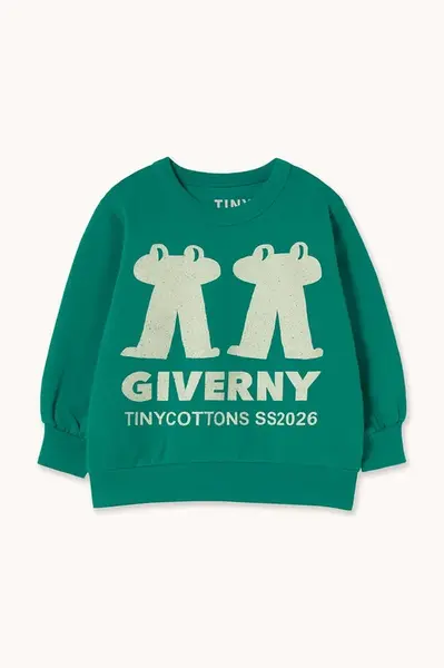 Dětská bavlněná mikina Tinycottons FROG & FROG GRAPHIC SWEATSHIRT