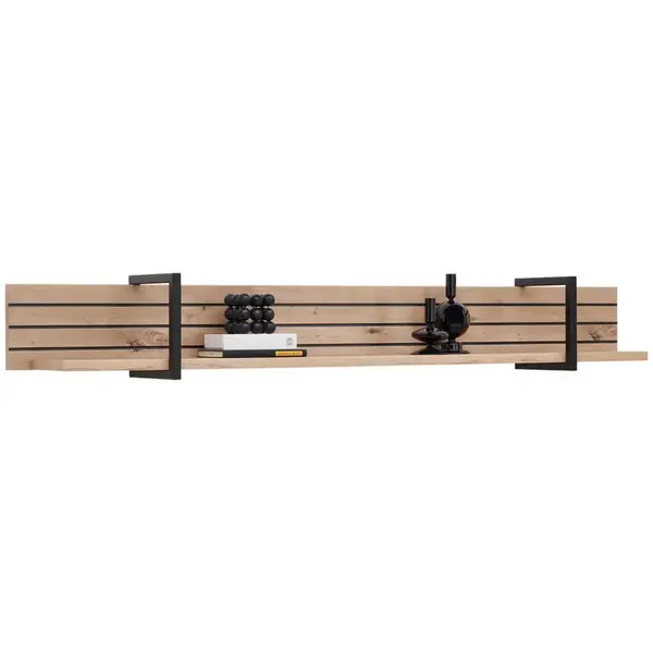 Hom`in NÁSTĚNNÁ POLICE, dub, 160/22/22 cm