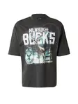 NEW ERA Tričko 'NBA'  tyrkysová / antracitová / biela