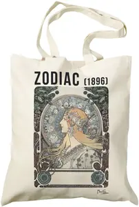 Plátěná taška Alfons Mucha - Zodiac