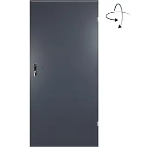 Technické dveře T43 100 antracit
