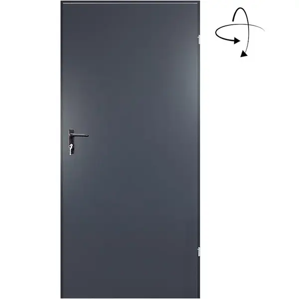 Technické dveře T43 100 antracit