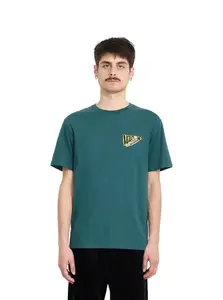 Volcom pánské tričko Alix Coffin Bsc Sst Rifle Green | Zelená | Velikost S | 100% bavlna