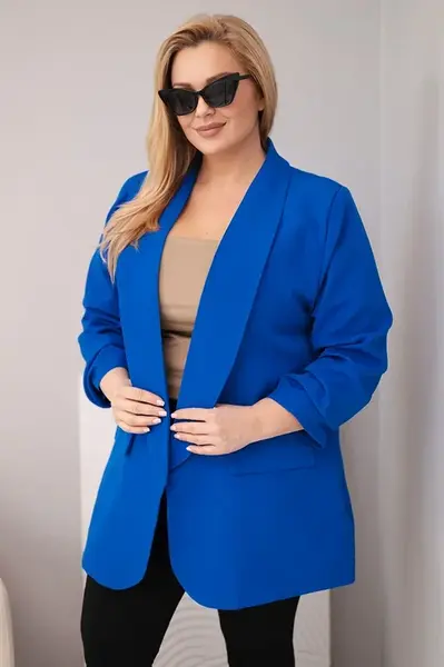 Elegantní plus-size sako Kesi