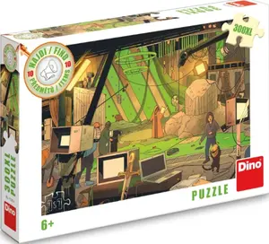 Puzzle Najdi 10 předmětů - film 300 xl dílků (poškozená)
