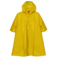 LOAP XOBERI Dětské nepromokavé pončo, žlutá, velikost 9-12Y