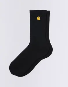 Carhartt WIP Chase Socks Black/Gold