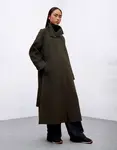 ECOALF Lora Coat Woman VINTAGE GREEN XS