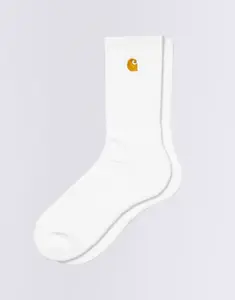 Carhartt WIP Chase Socks White/Gold