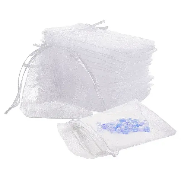 120Pcs Organza Gift Bags with Drawstring