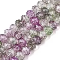 Transparent Glass Beads Strands
