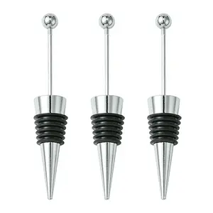 5Pcs Beadable Wine Stoppers