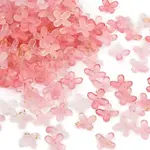 Metal Enlaced Acrylic Bead Caps