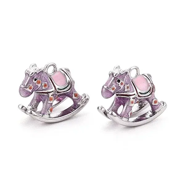 Brass Enamel Pendants